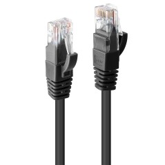 "High-Quality Lindy 05M Cat6 U/UTP Ethernet Cable - Black | Part 48076"